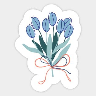 Beautiful spring bouquet Sticker